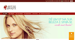 Desktop Screenshot of beleepoque.com.br